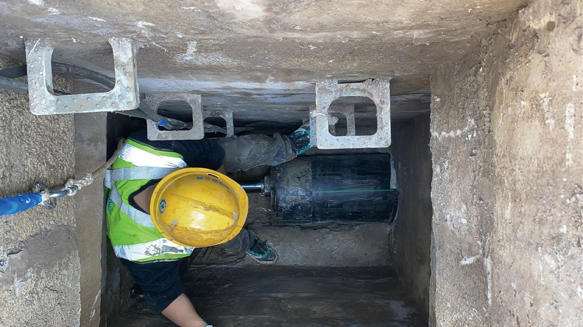 乐至HDPE短管内衬法